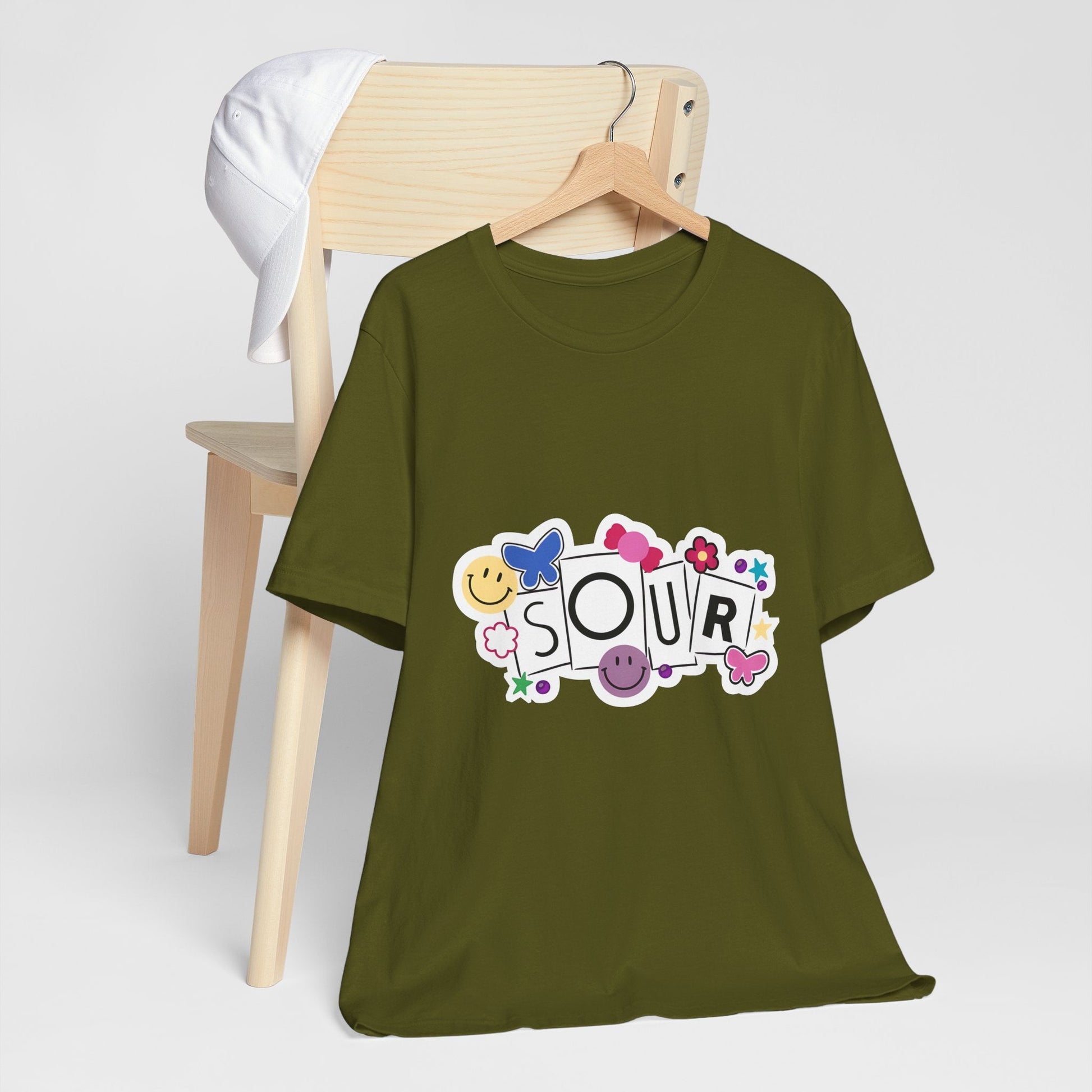 Olivia Rodrigo Unisex Jersey Short Sleeve Tee - Sour Printify