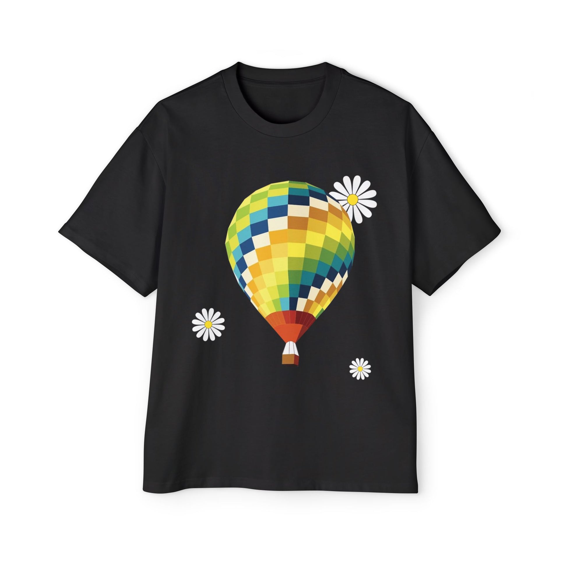 Dream Balloon Graphic Men's Heavy Oversized Tee - snazzymerch