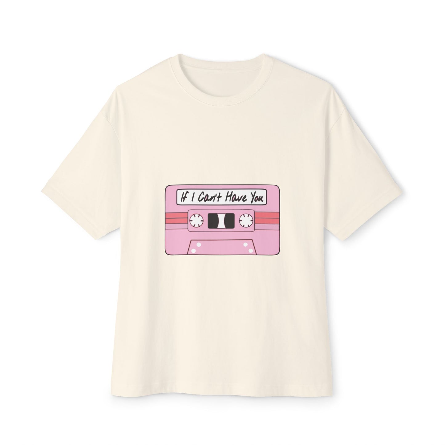 If I Can’t Tape Unisex Oversized Boxy Tee Printify