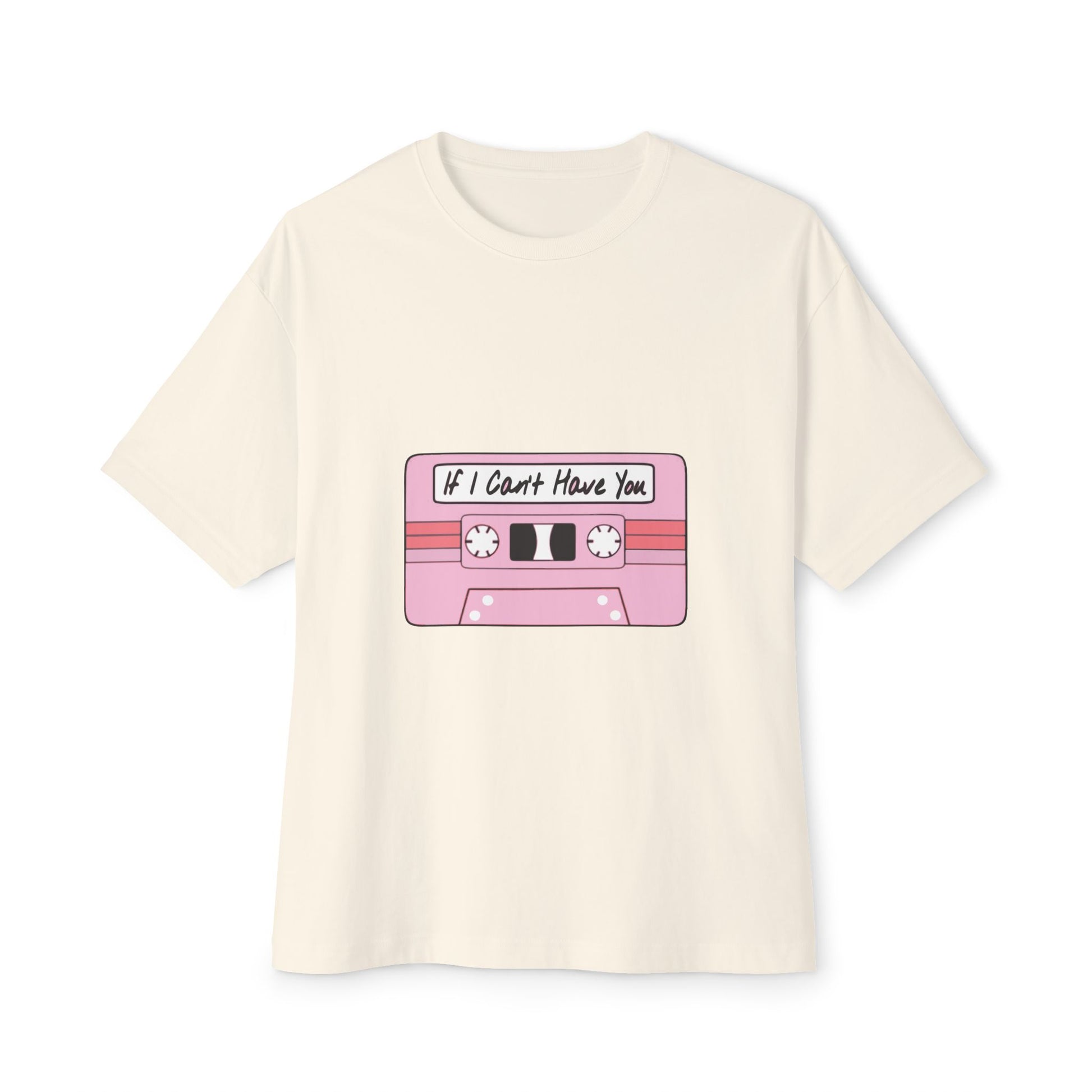 If I Can’t Tape Unisex Oversized Boxy Tee Printify