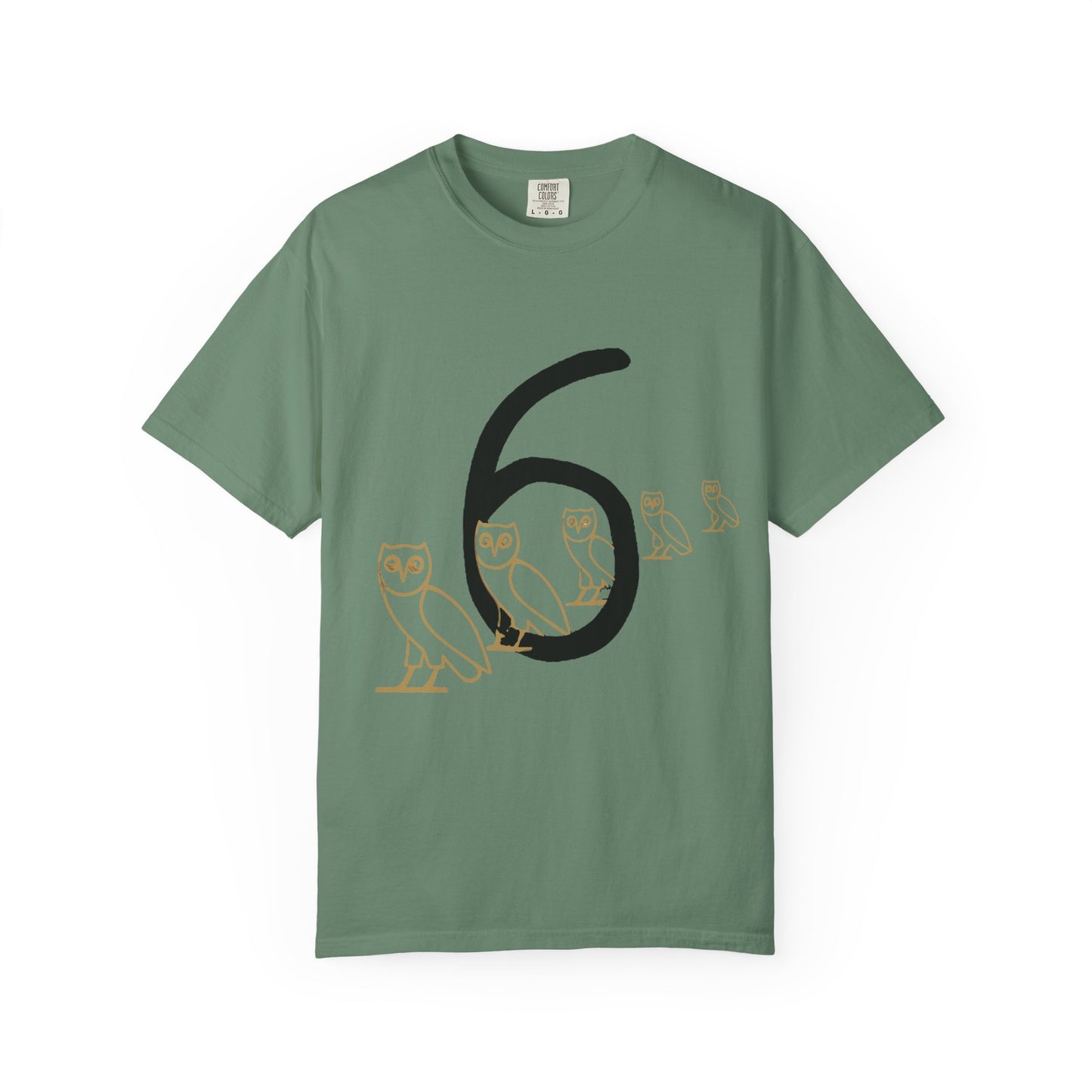 OVO Owl Evolution Dyed Tshirt Printify