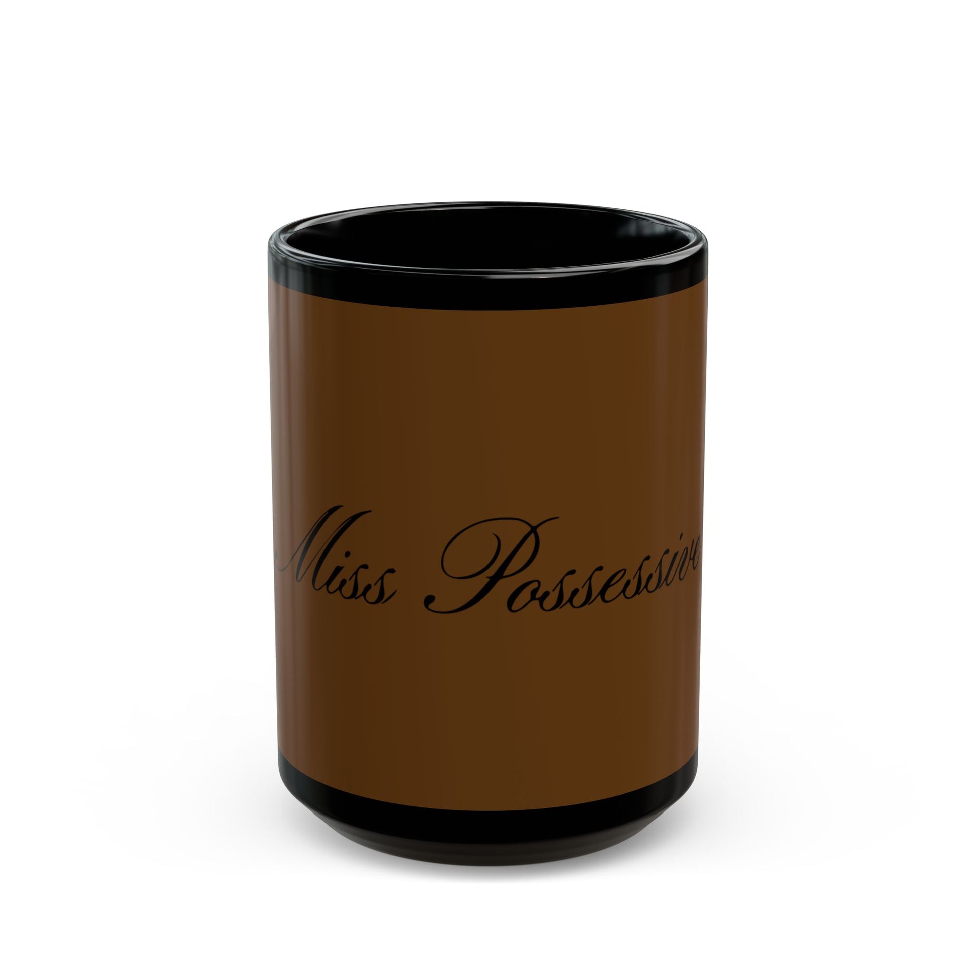 Minimalist Monochrome Black Mug (11oz, 15oz) - snazzymerch