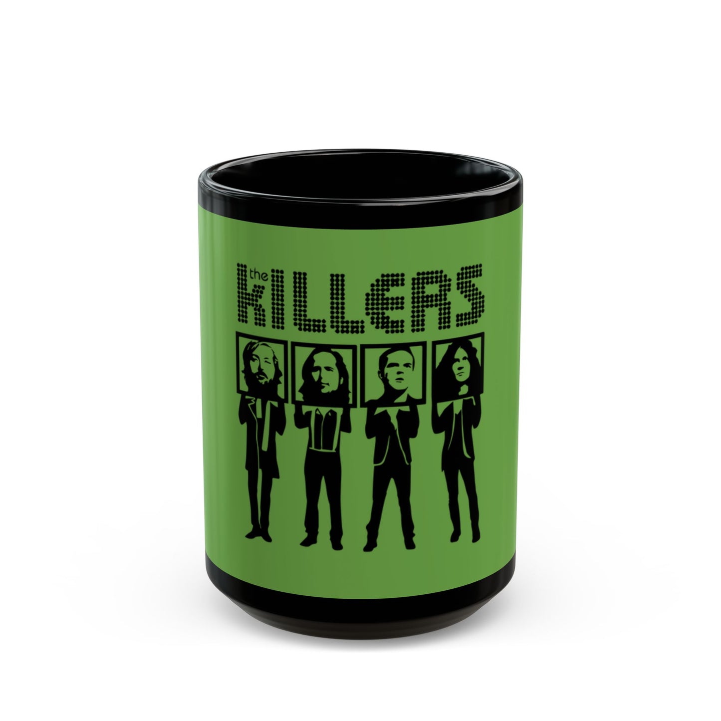 Retro Block Letter Black Mug (11oz, 15oz) - snazzymerch