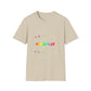 Unisex Softstyle T-Shirt Inspired by Coldplay’s Signage Printify