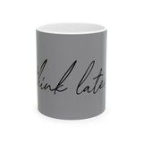 Retro Bold Ceramic Mug, (11oz, 15oz) - snazzymerch