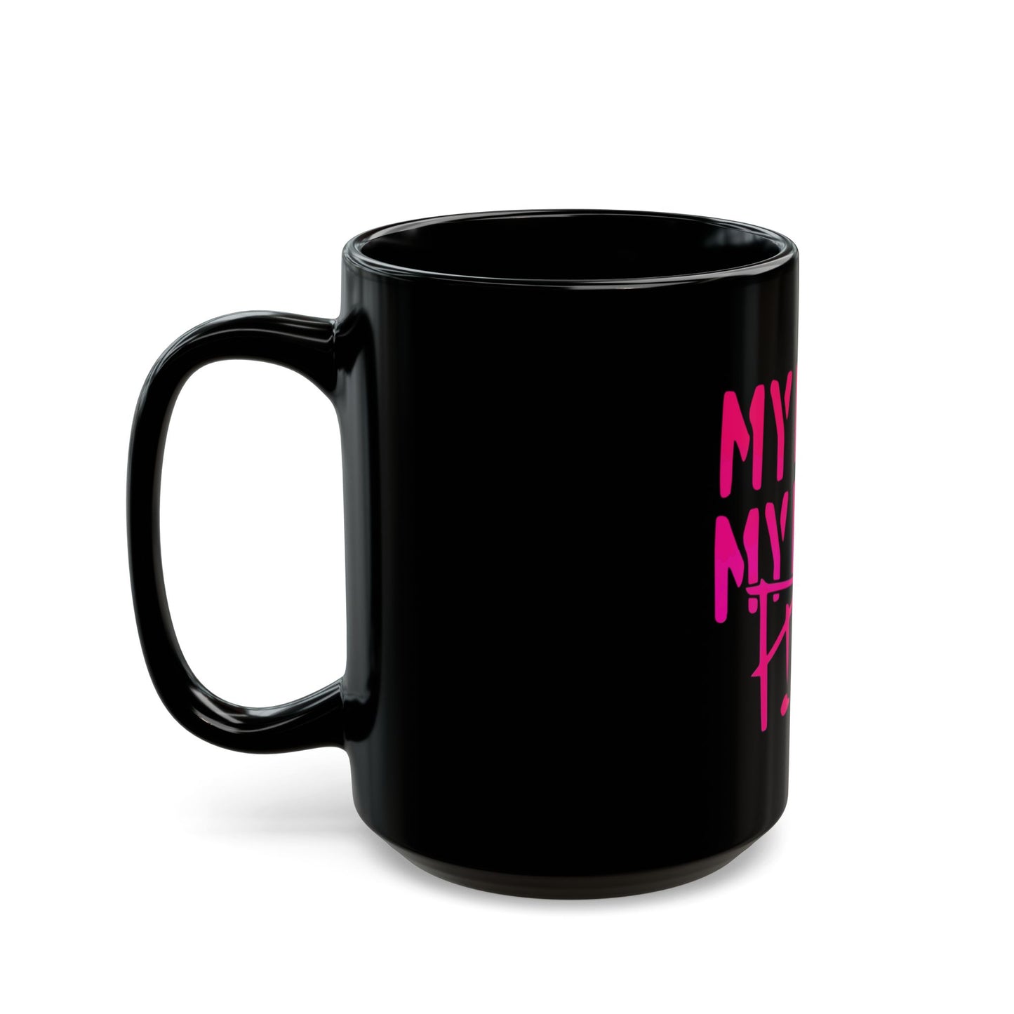 Love & Energy Black Mug (11oz, 15oz) - snazzymerch