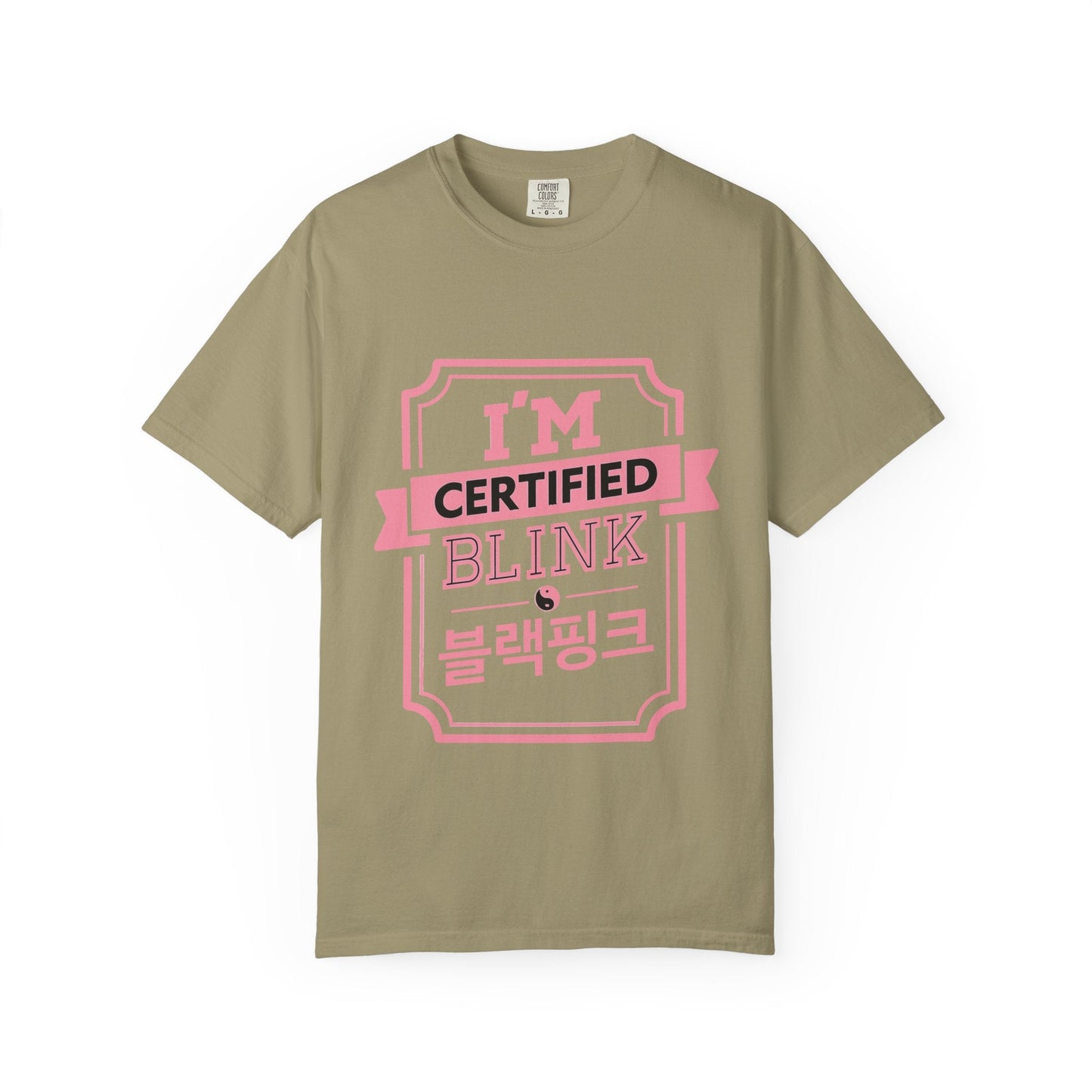 Certified BLINK Badge – Dyed T-shirt Printify