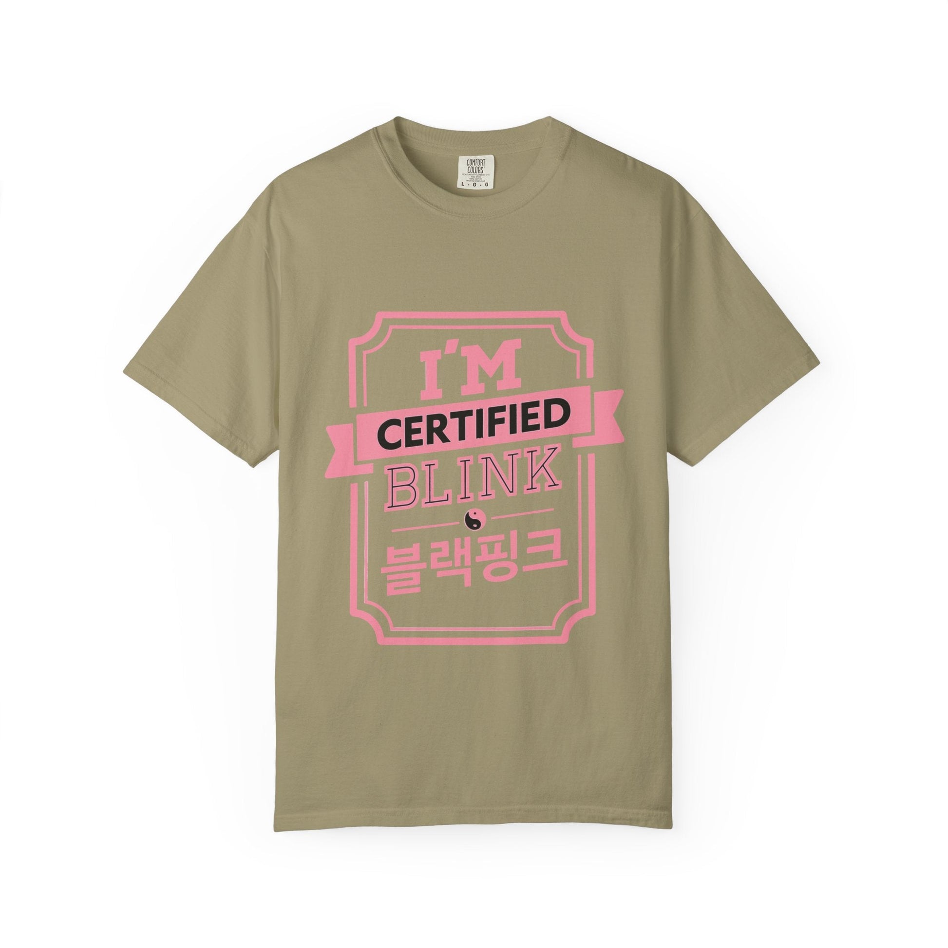 Certified BLINK Badge – Dyed T-shirt Printify