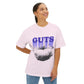 Guts Drip Effect Halftone-Oversized Tee Printify
