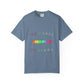 Unisex Garment-Dyed T-Shirt Inspired by Coldplay’s Signage Printify