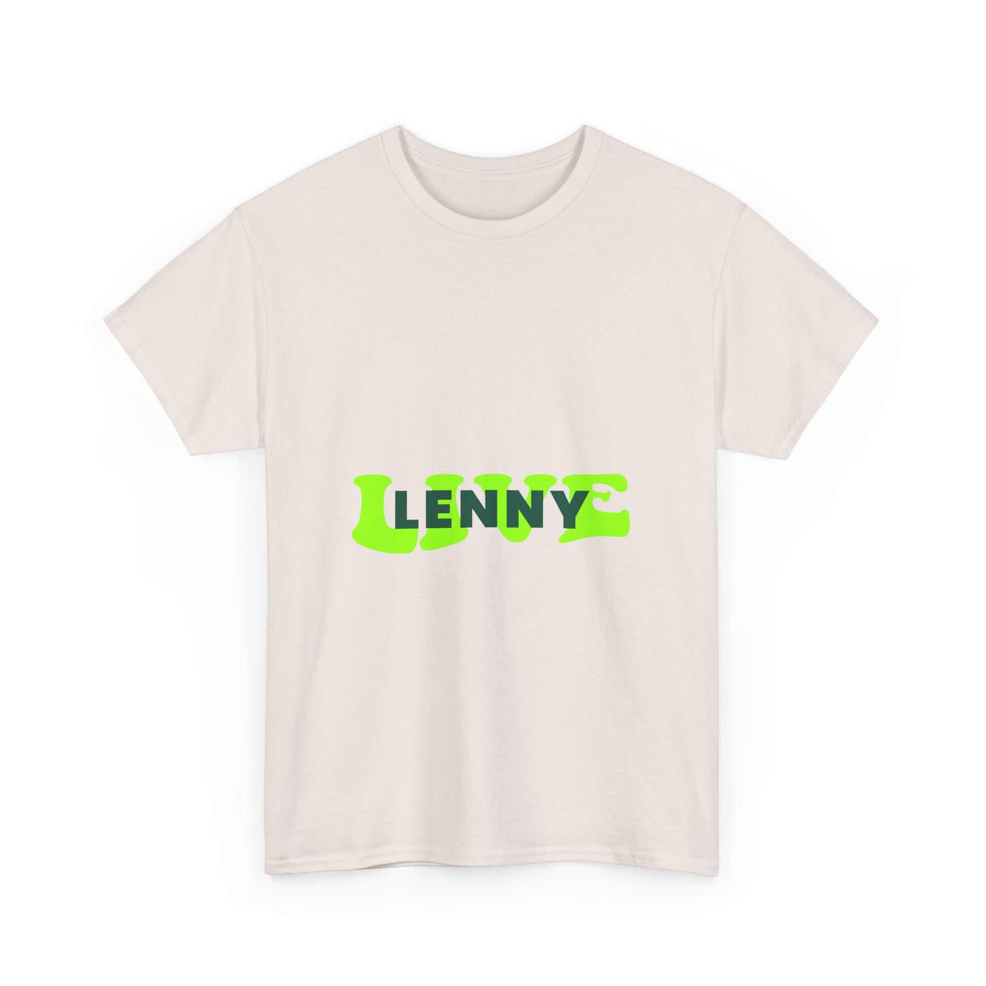 Live Lenny Pop Unisex Heavy cotton tee Printify