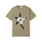 Born This Way Star Face-Unisex Dyed Tshirt Printify