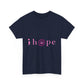 Pink Hope Smile Unisex Heavy Cotton Tee - snazzymerch