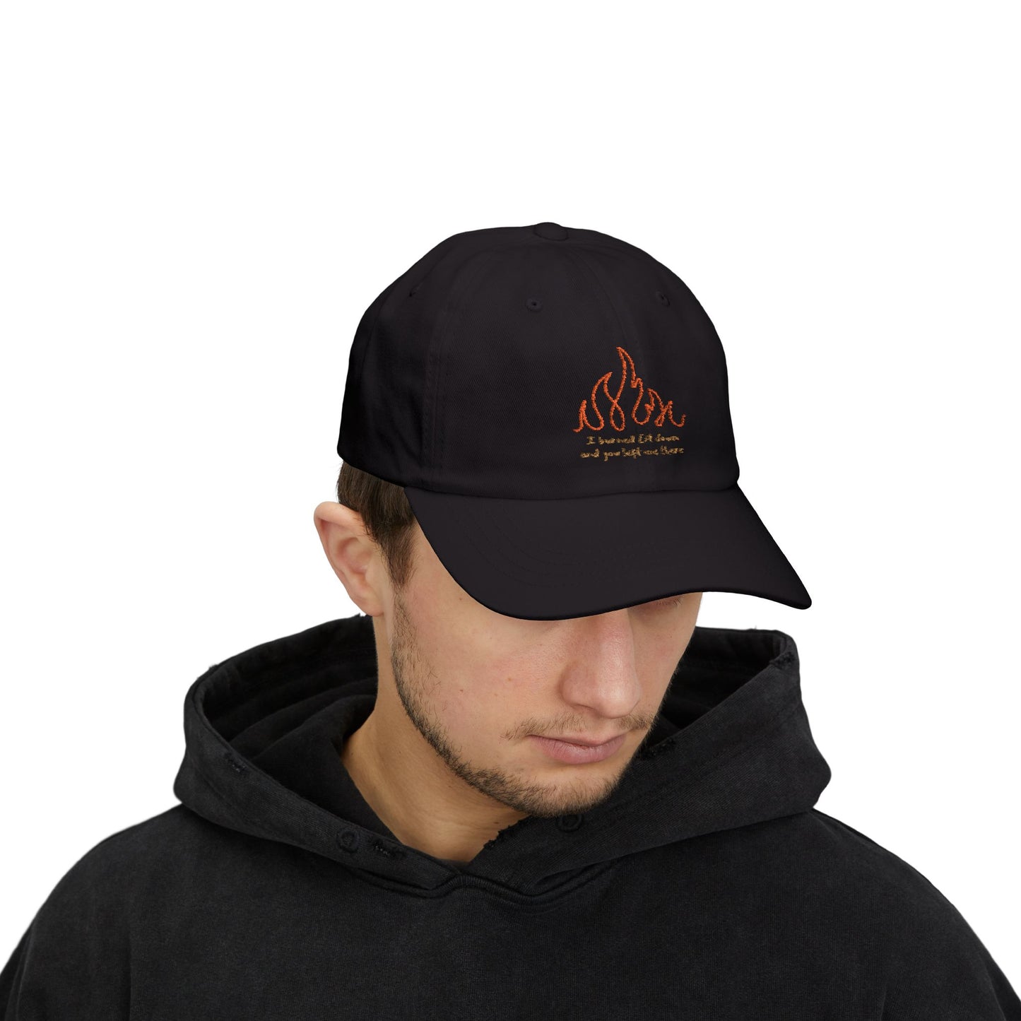 Flame Classic Dad Cap - snazzymerch