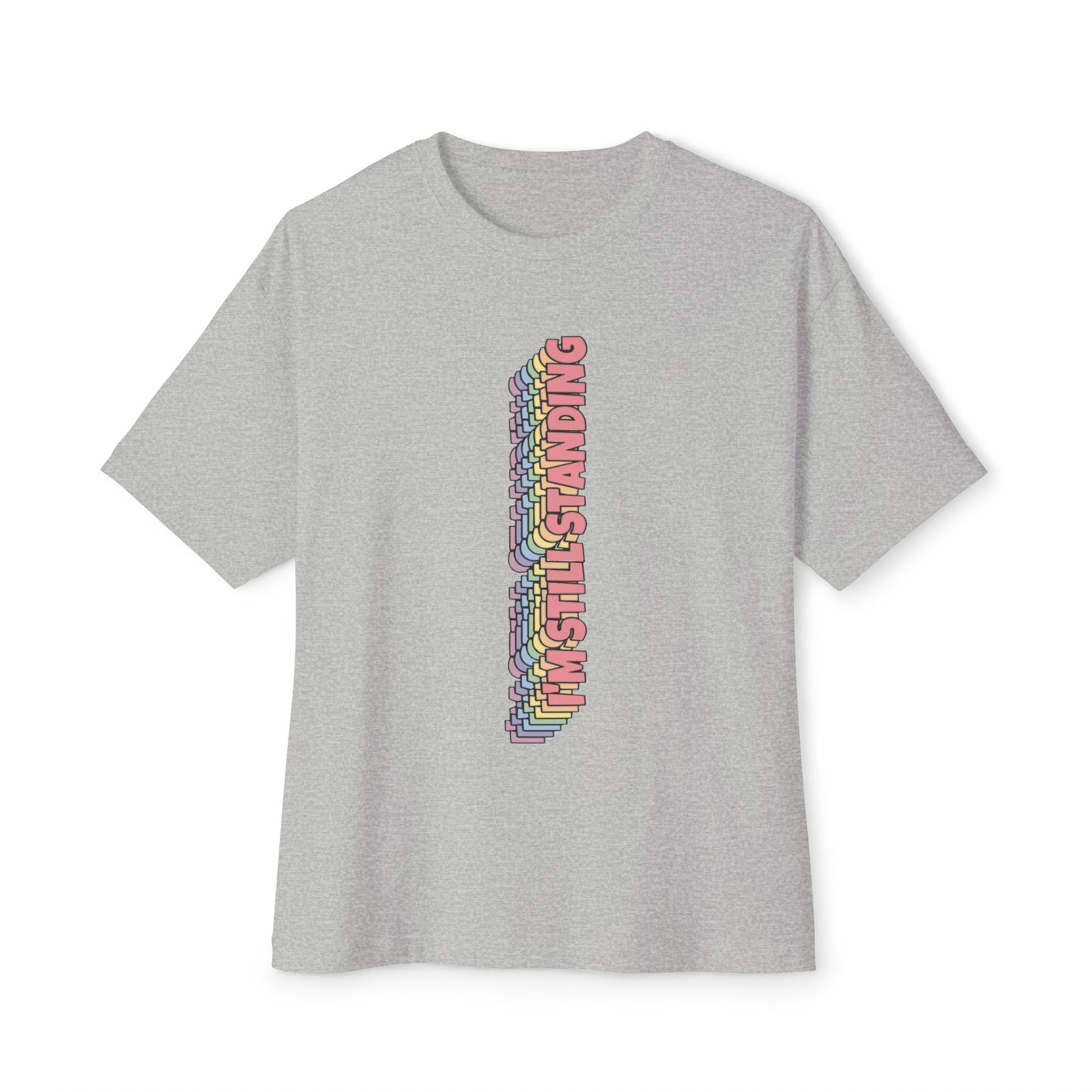Standing Unisex Oversized Boxy Tee - snazzymerch