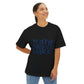 Act F*cking Nice Quote-Unisex Oversized Tee Printify