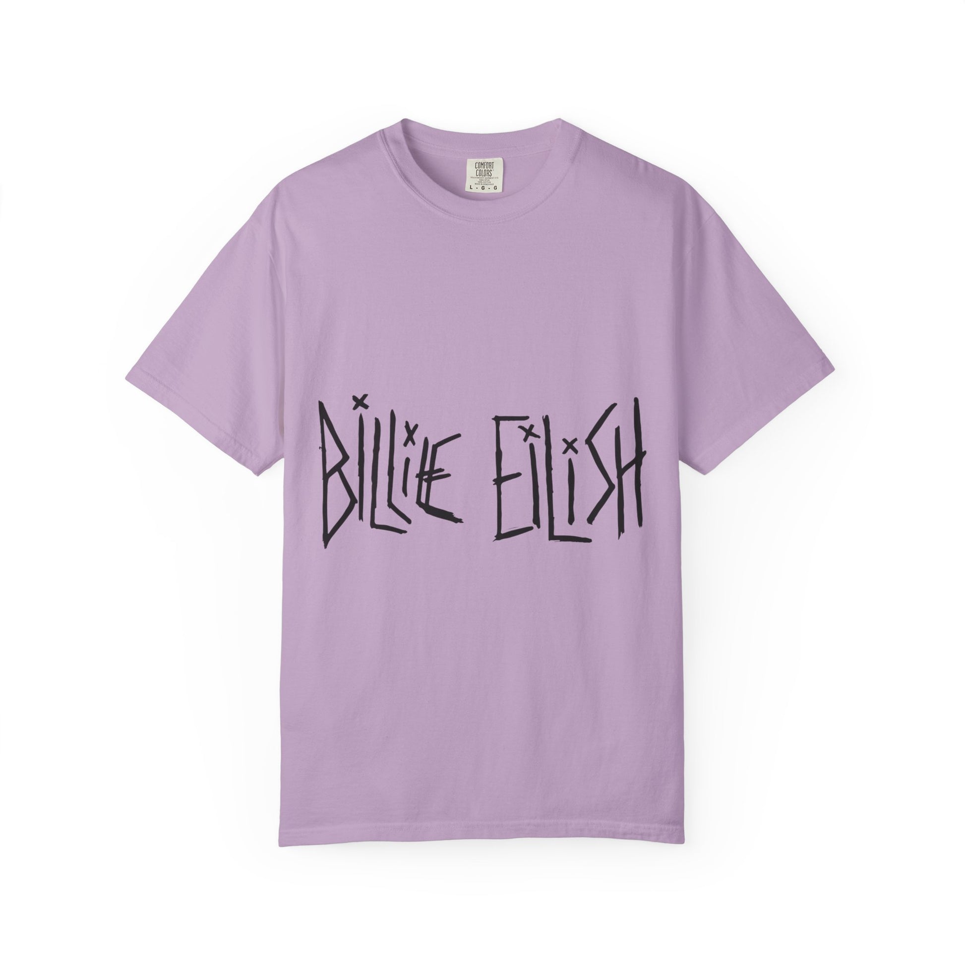 Billie Eilish Inspired Dyed T-shirt – Twisted Ink Font Edition Printify