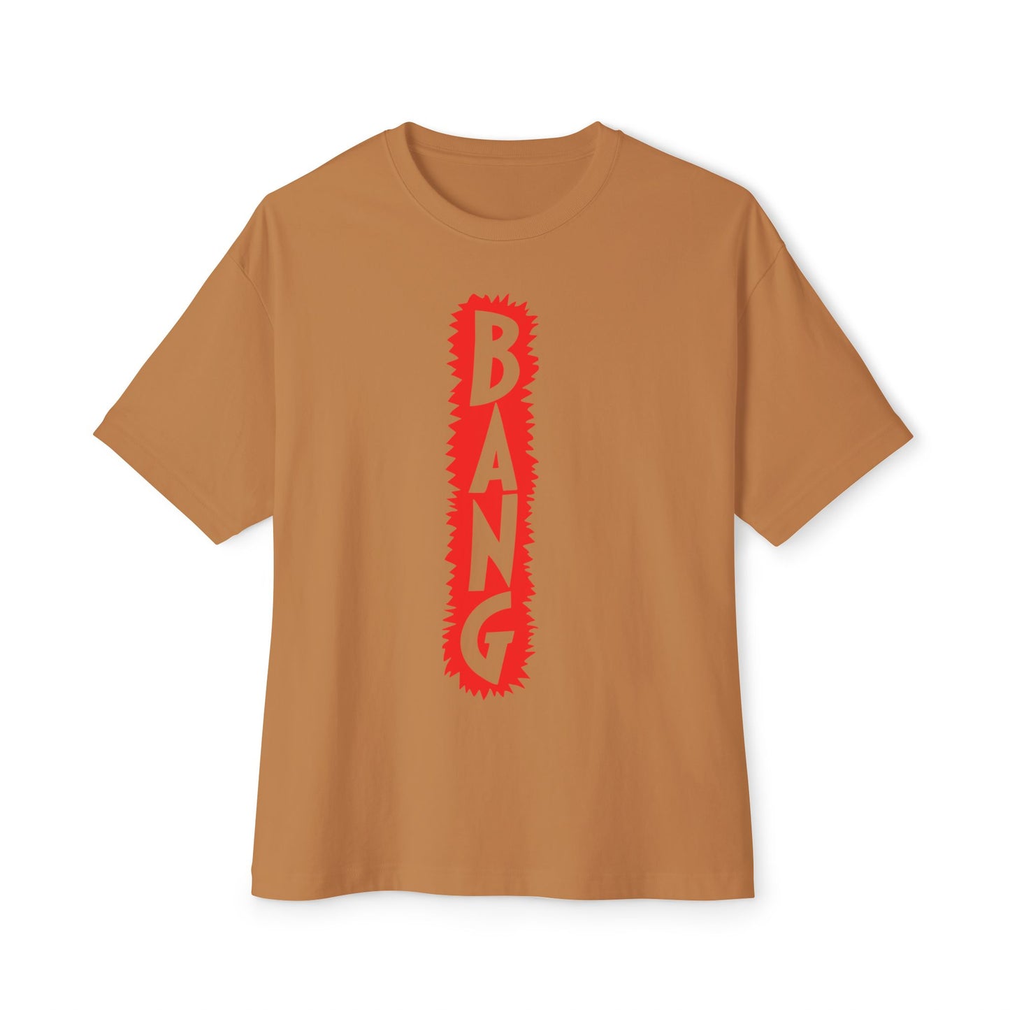 Comic Pop “BANG” Unisex Oversized Boxy Tee - snazzymerch