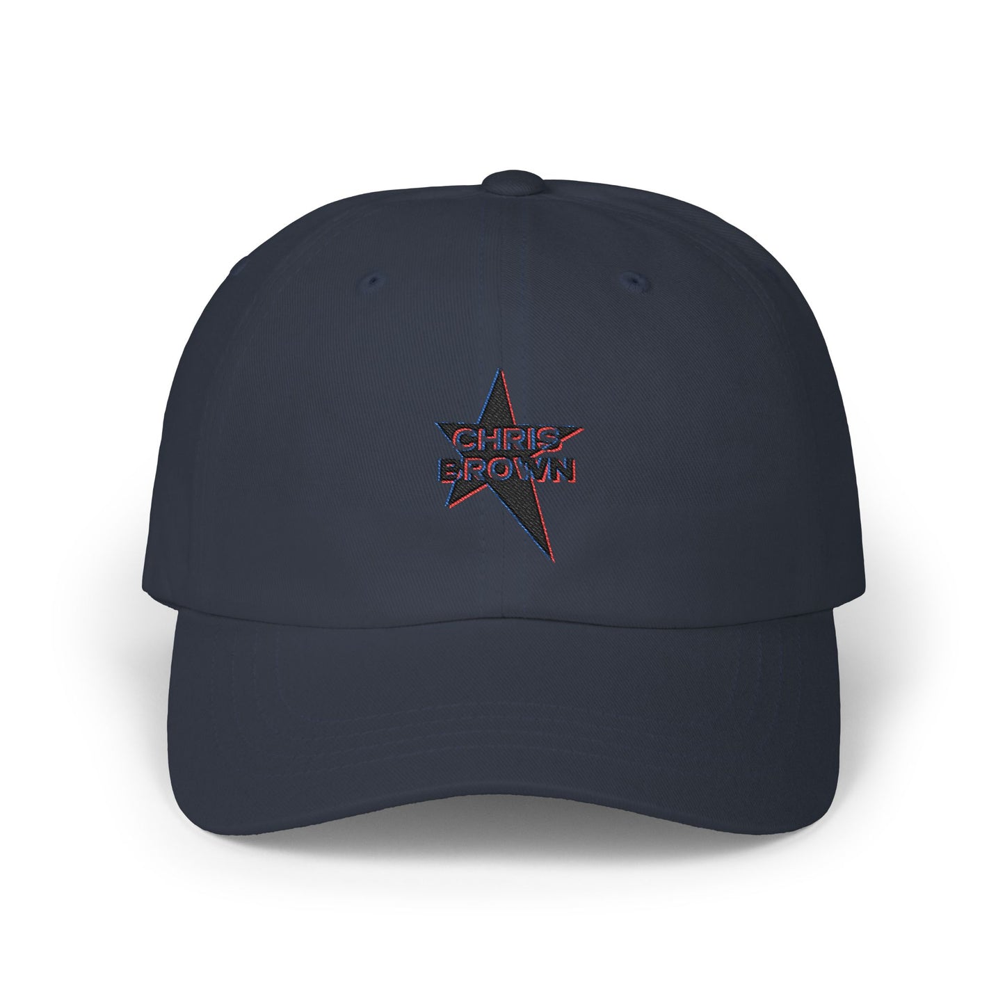 Star Outline Retro Classic Dad Cap - snazzymerch