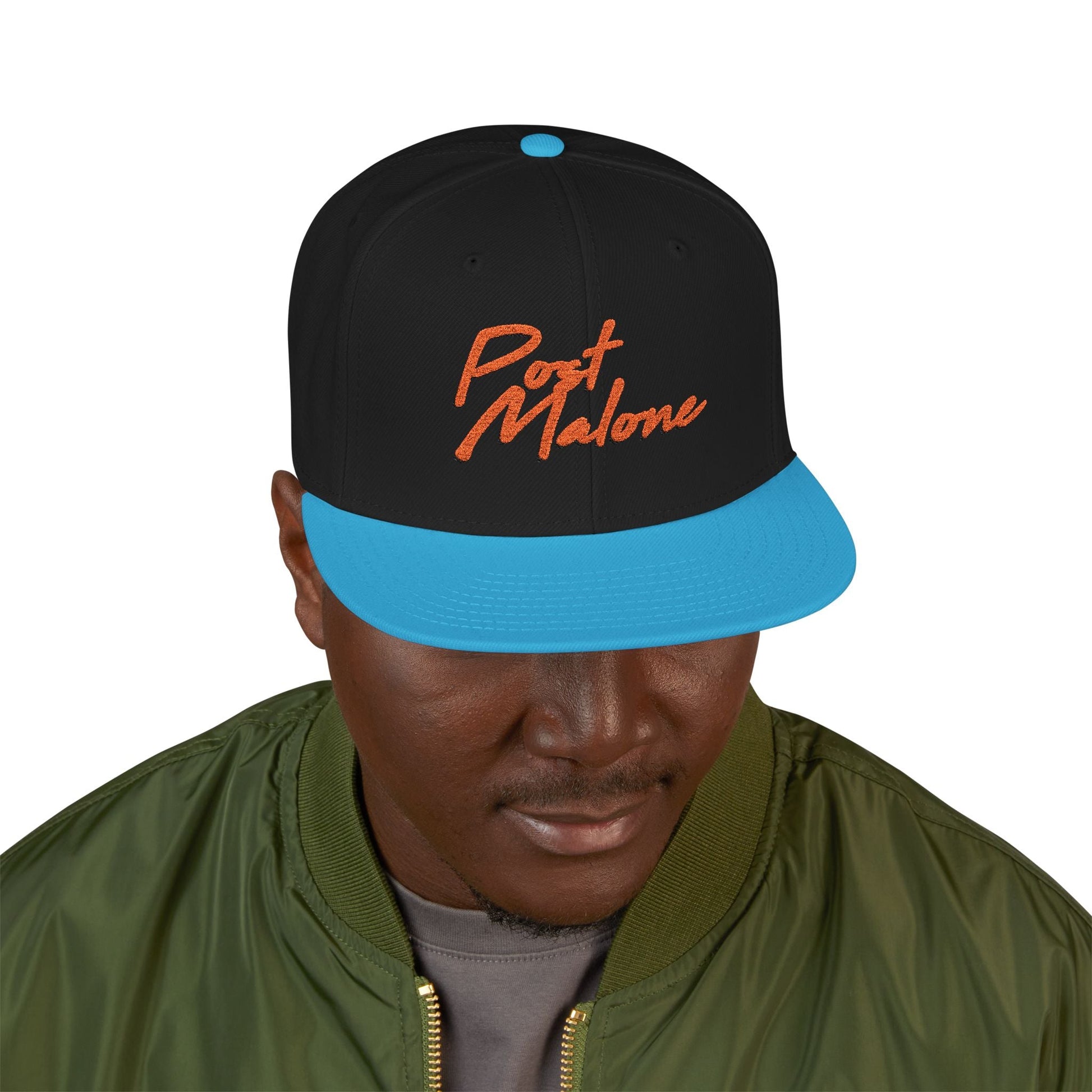 Snapback (Embroidery) – Post Melone Name Design Printify