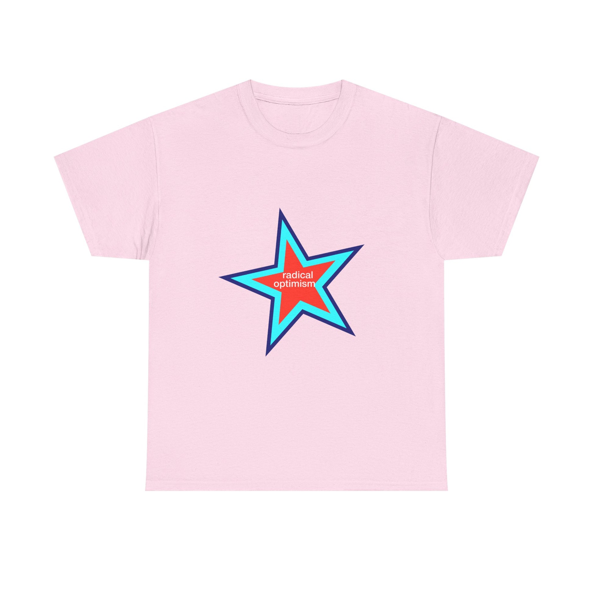 Power of Positivity Star Unisex Heavy Cotton Tee - snazzymerch