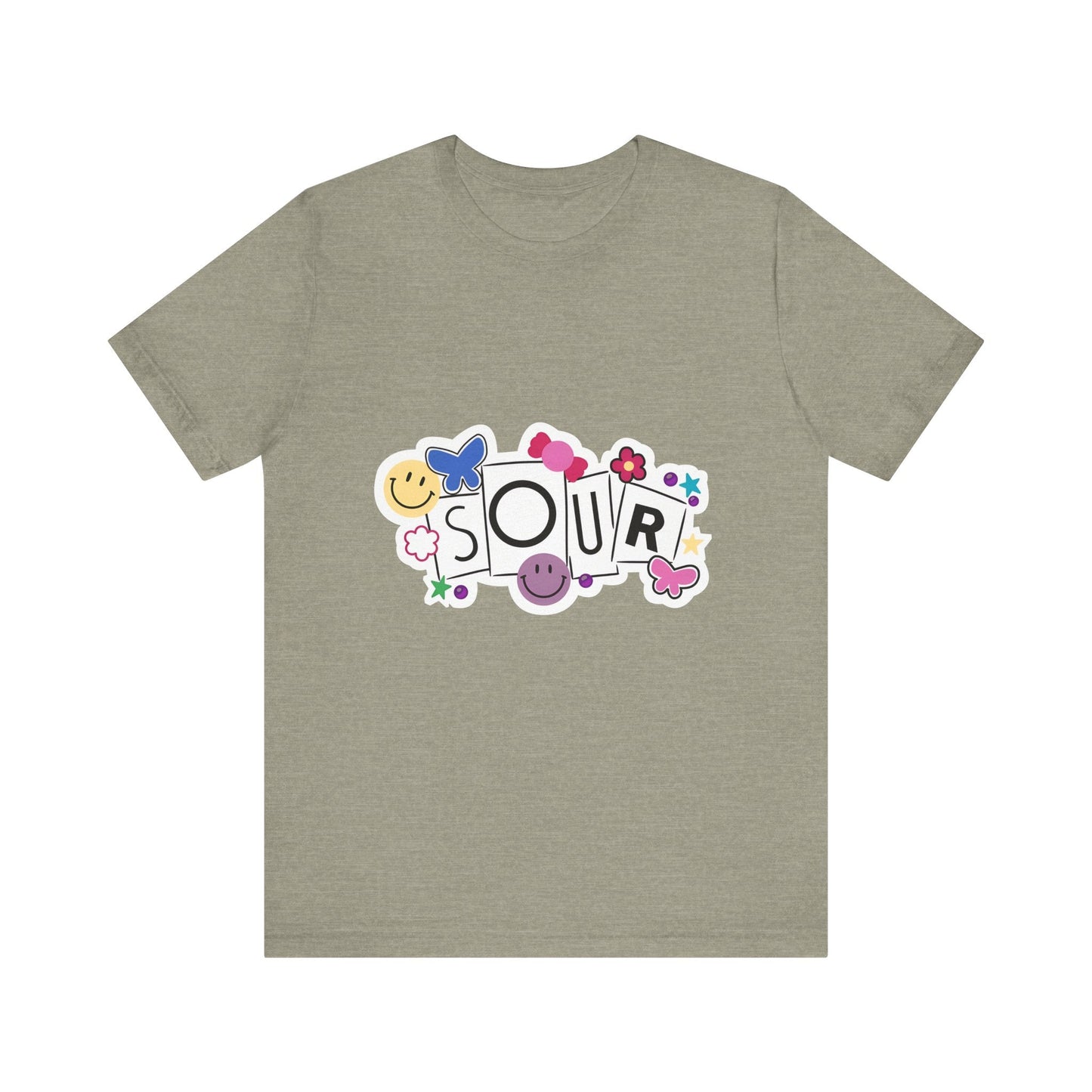 Olivia Rodrigo Unisex Jersey Short Sleeve Tee - Sour Printify