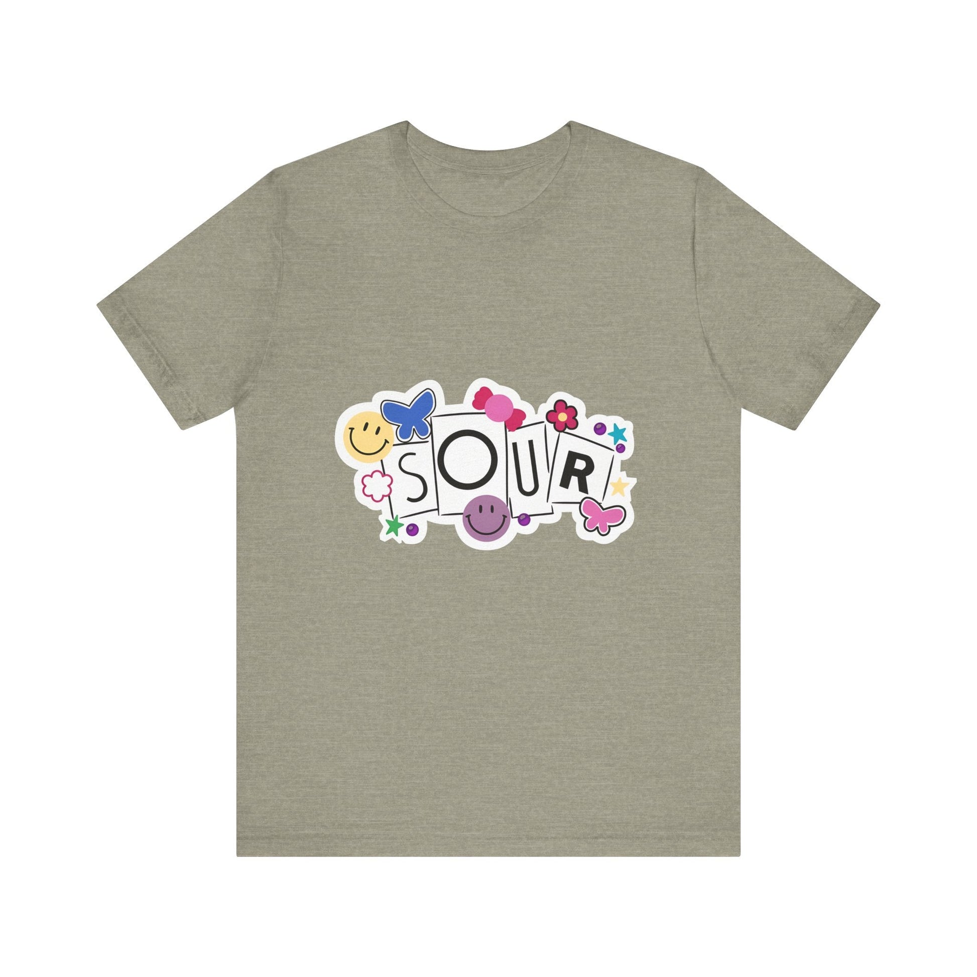 Olivia Rodrigo Unisex Jersey Short Sleeve Tee - Sour Printify