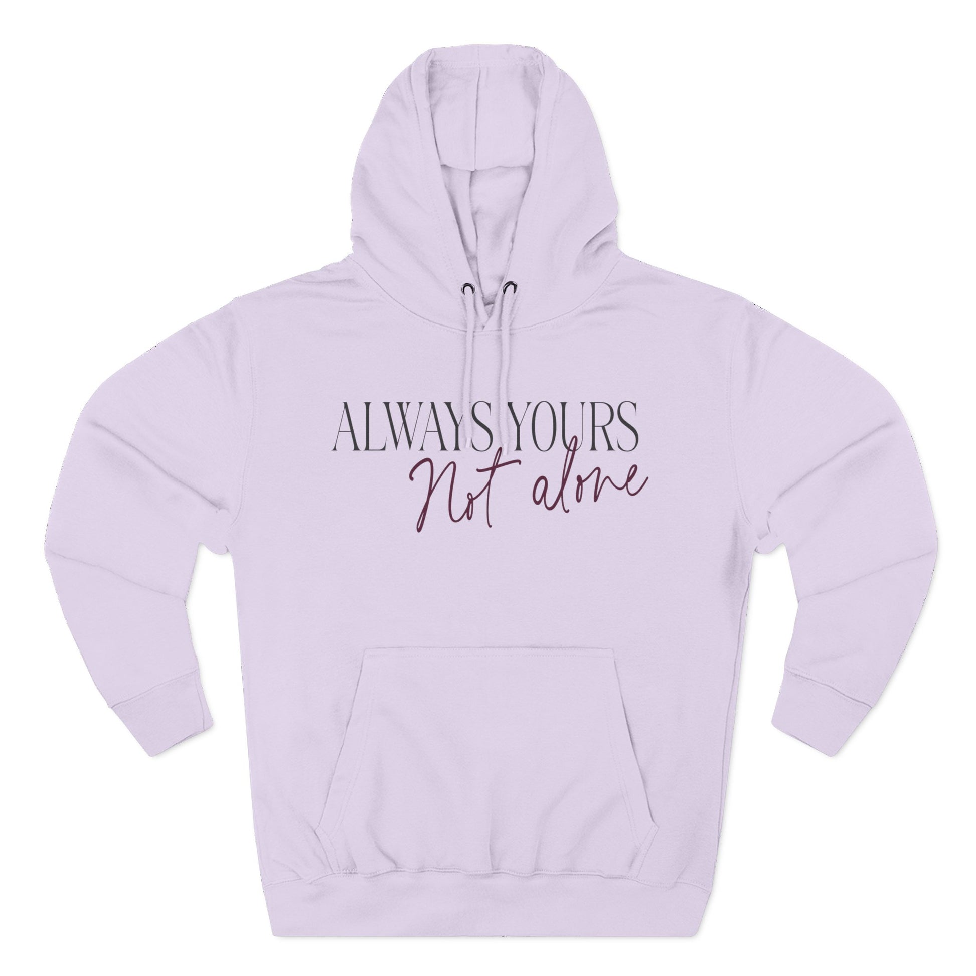 Always Yours Three-Panel Fleece Hoodie - snazzymerch