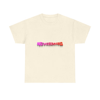 Wavy Groovy Typography Unisex Heavy Cotton Tee - snazzymerch