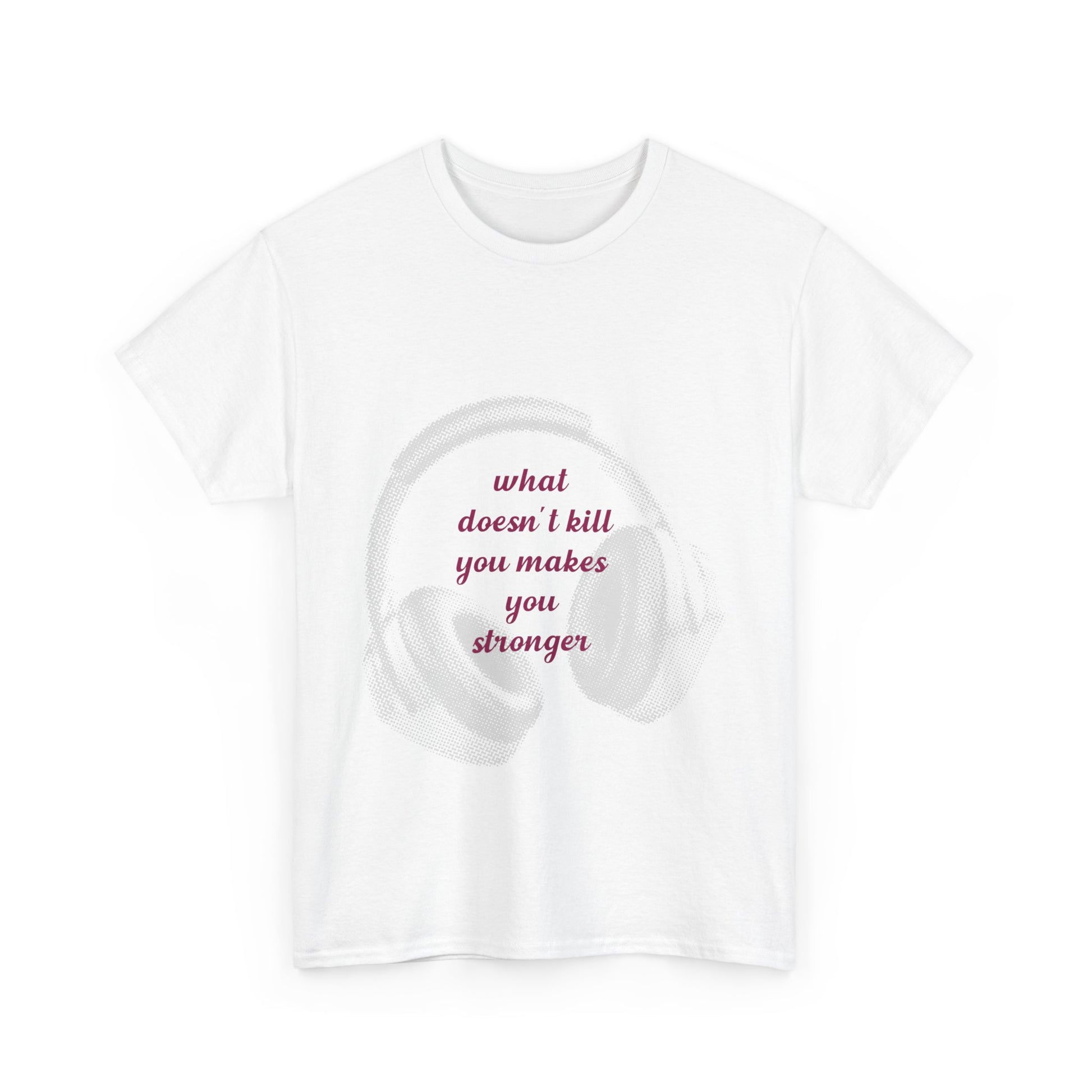 Stronger Soundwaves Unisex Heavy cotton tee Printify