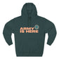 Smiley Army Vibe Three-Panel Fleece Hoodie - snazzymerch
