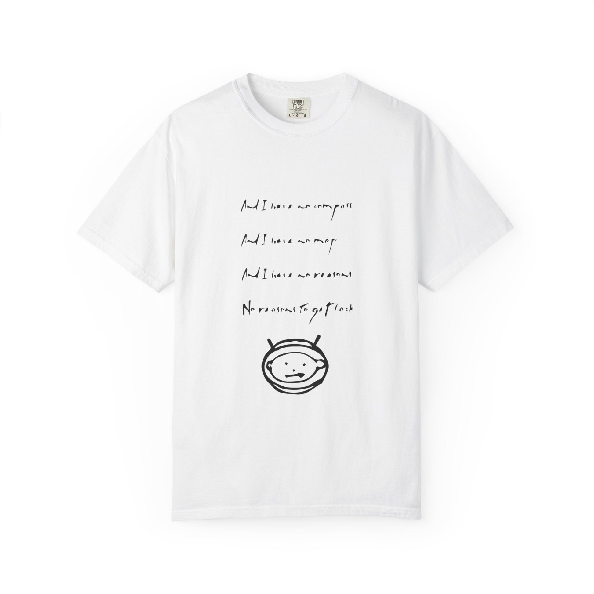 Minimalist Music Unisex Garment-Dyed T-shirt - snazzymerch