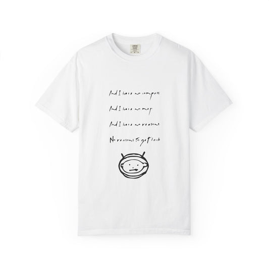 Minimalist Music Unisex Garment-Dyed T-shirt - snazzymerch