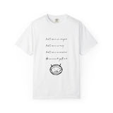 Minimalist Music Unisex Garment-Dyed T-shirt - snazzymerch