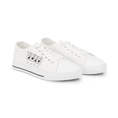 Signature Line Art – Unisex Low Top Sneakers Printify