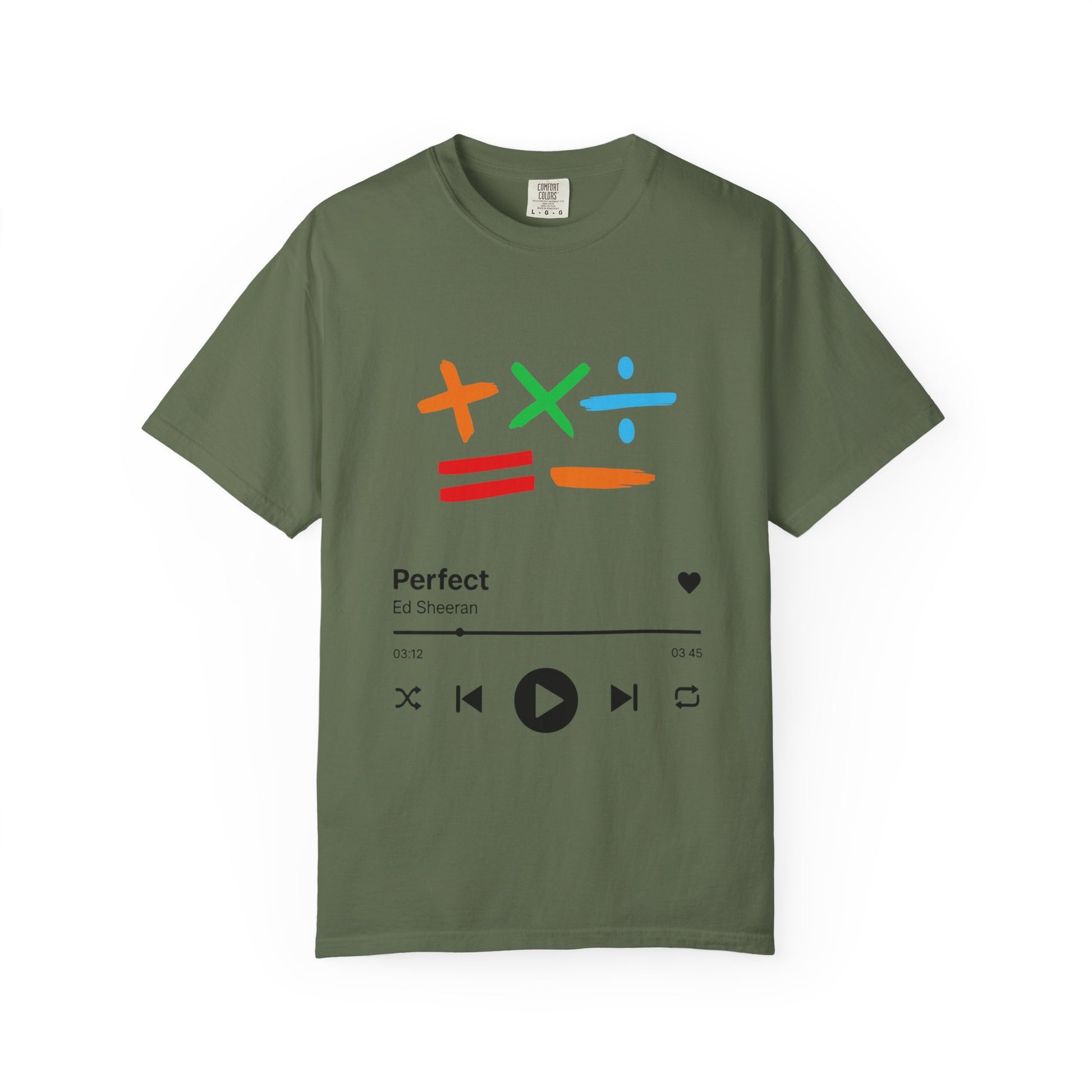Ed Sheeran Music Edition Dyed T-Shirt | SnazzyMerch