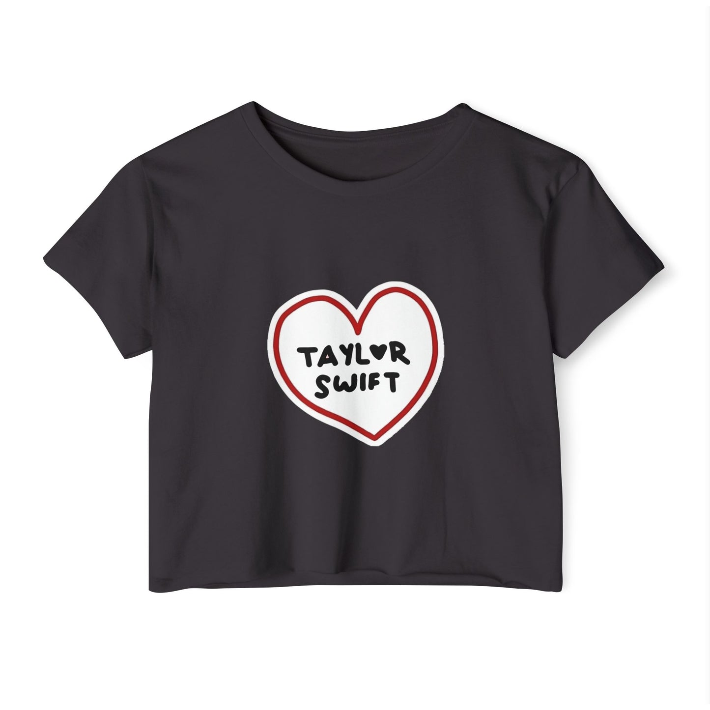 Heartbeats & Midnights Women's Festival Crop Top - snazzymerch