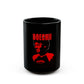 Art Portrait Black Mug (11oz, 15oz) - snazzymerch