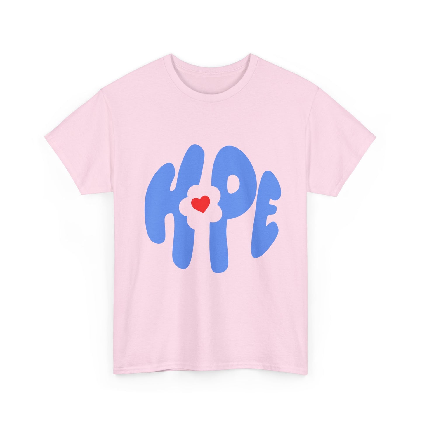 Heart of Hope Retro Unisex Heavy Cotton Tee - snazzymerch