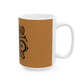 Dot Matrix-Inspired Ceramic Mug, (11oz, 15oz) - snazzymerch