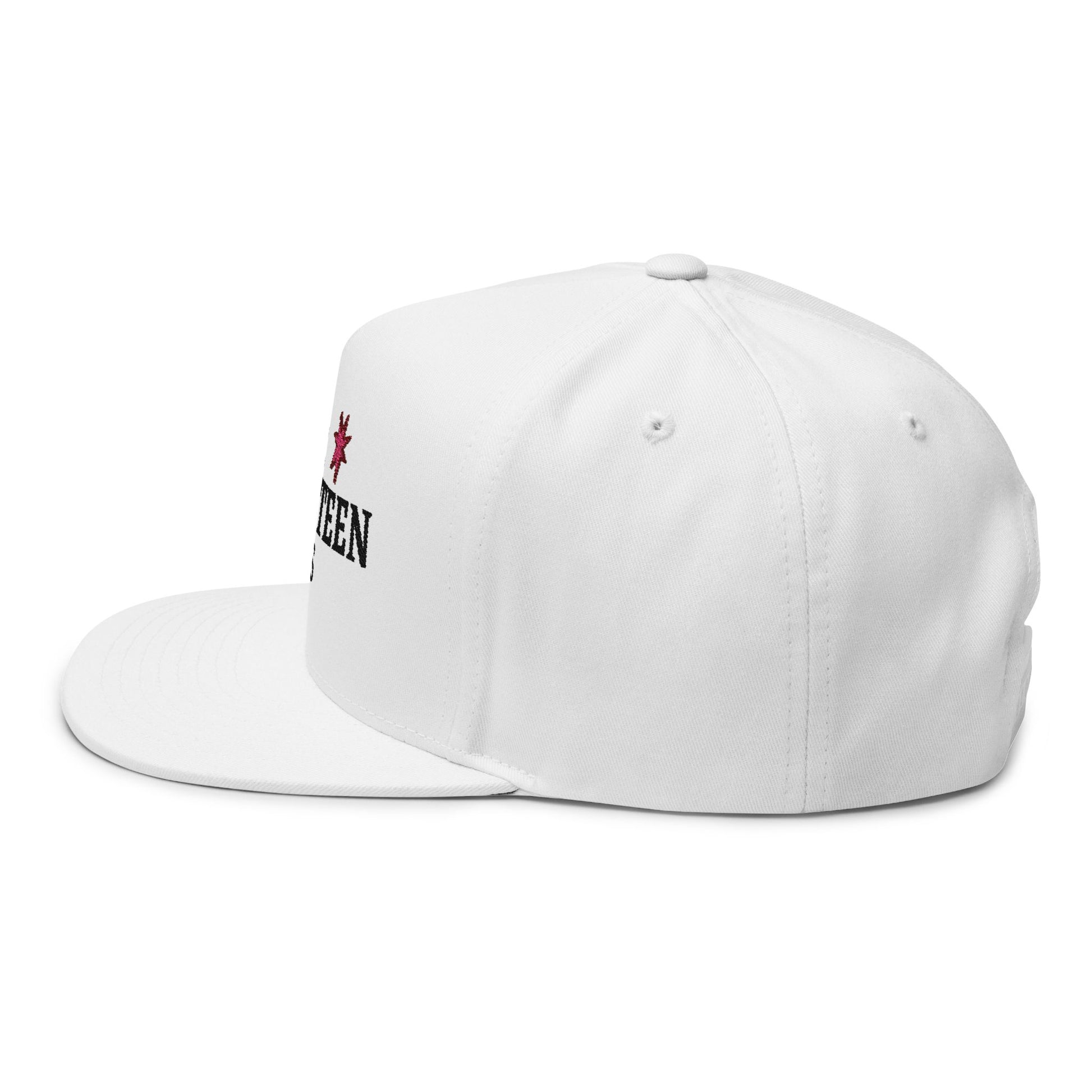 Starburst Seventeen Flat Bill Cap (Embroidery) - snazzymerch