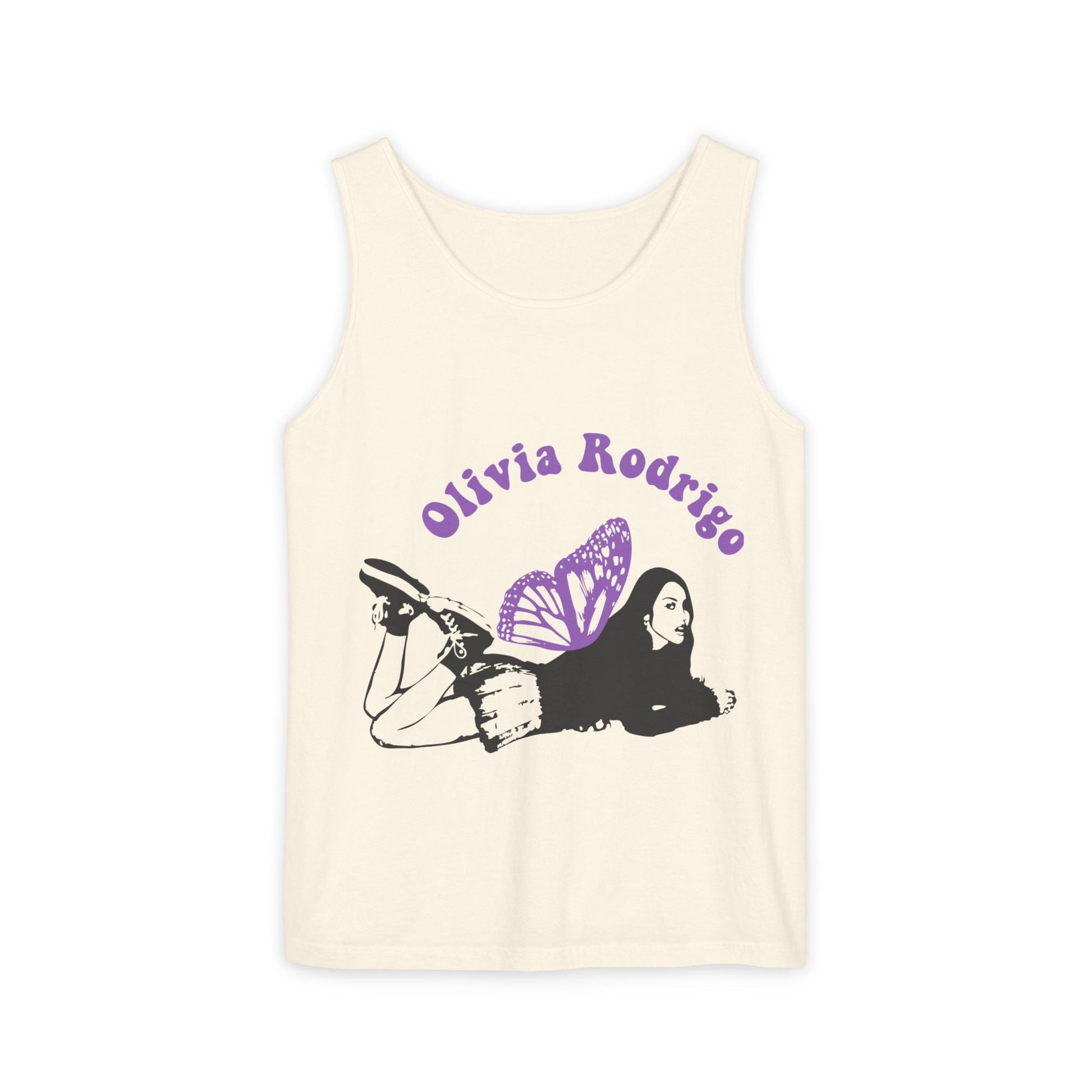 Olivia Rodrigo Butterfly Arc-Dyed Tank Top Printify