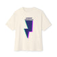 Layered Bolt Vibe Unisex Oversized Boxy tee Printify