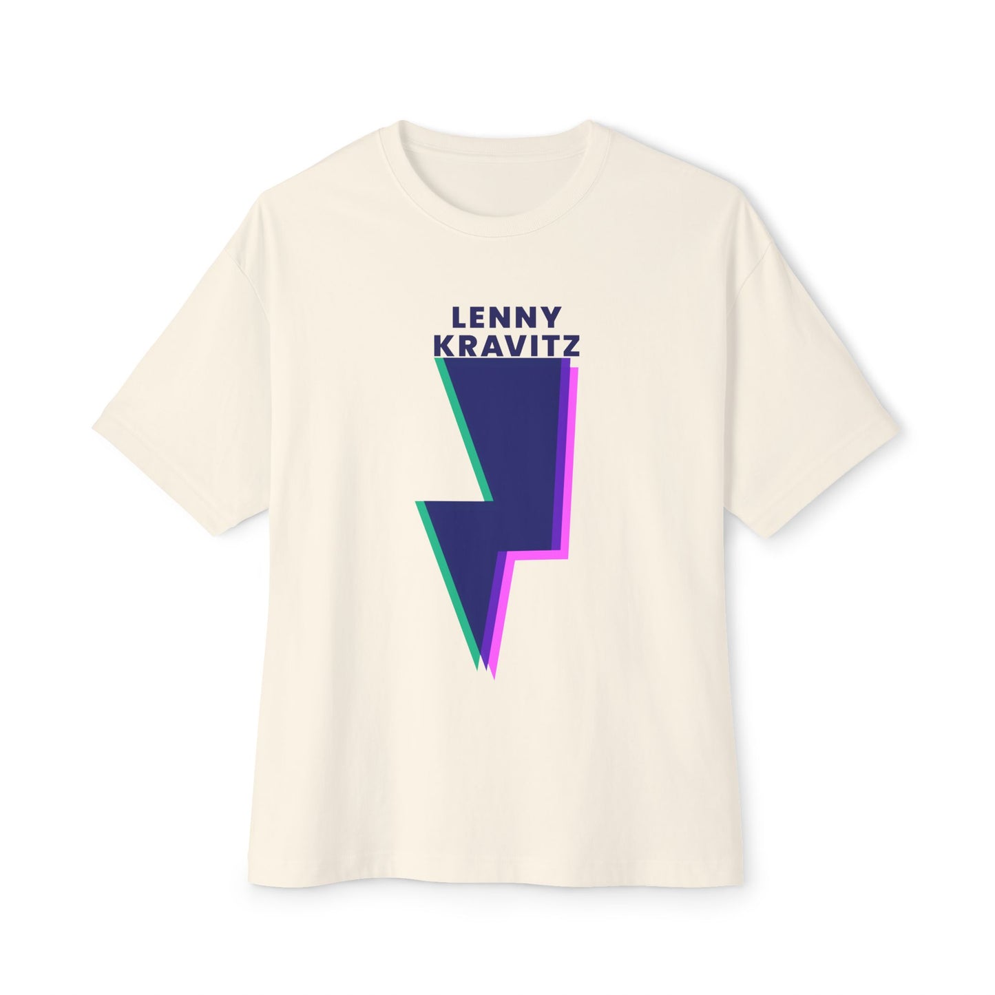 Layered Bolt Vibe Unisex Oversized Boxy tee Printify