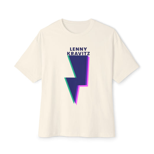 Layered Bolt Vibe Unisex Oversized Boxy tee Printify