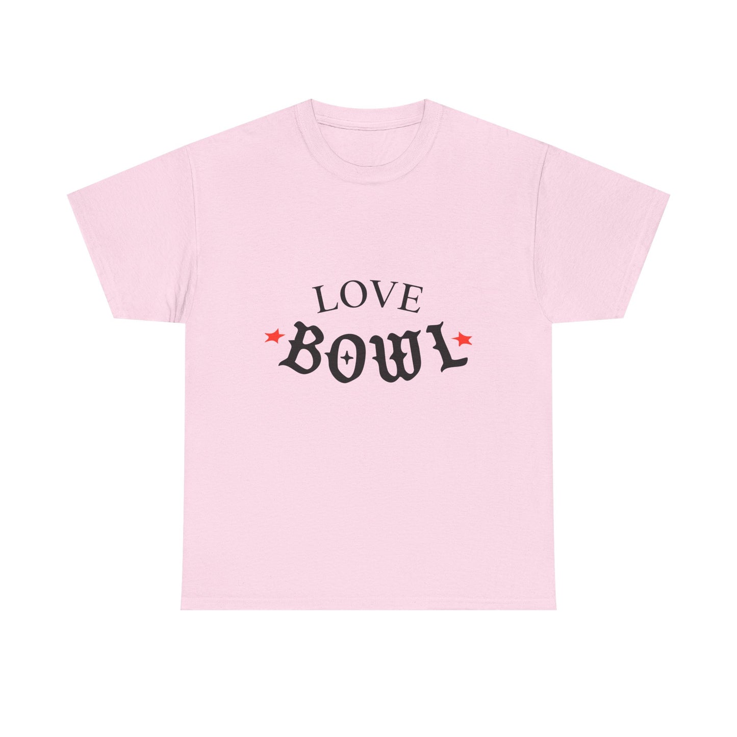 Love Bowl Retro Unisex Heavy Cotton Tee - snazzymerch