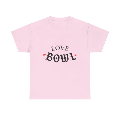 Love Bowl Retro Unisex Heavy Cotton Tee - snazzymerch