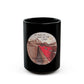 Hand-Drawn Desert Black Mug (11oz, 15oz) - snazzymerch