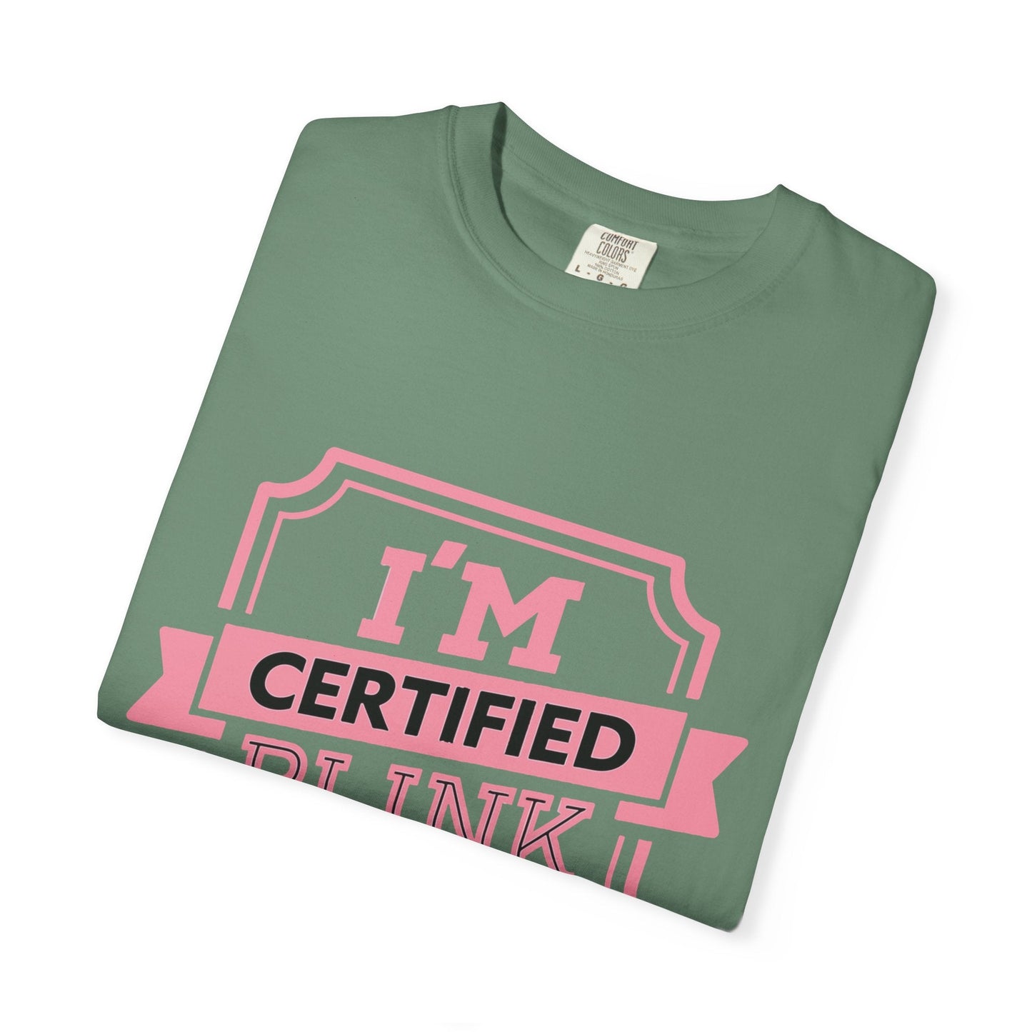 Certified BLINK Badge – Dyed T-shirt Printify