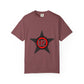 Retro Star Emblem Unisex Garment-Dyed T-shirt - snazzymerch